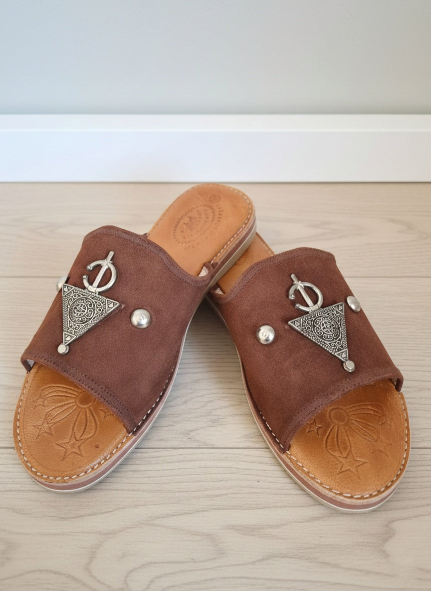 La Gazelle Elegant Slip-On Leather Sandals