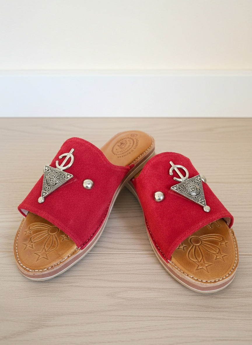 La Gazelle Elegant Slip-On Leather Sandals