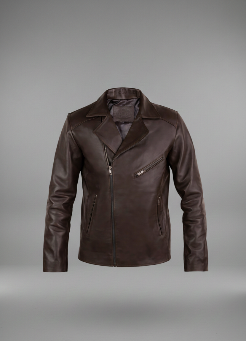 Elegant leather jacket
